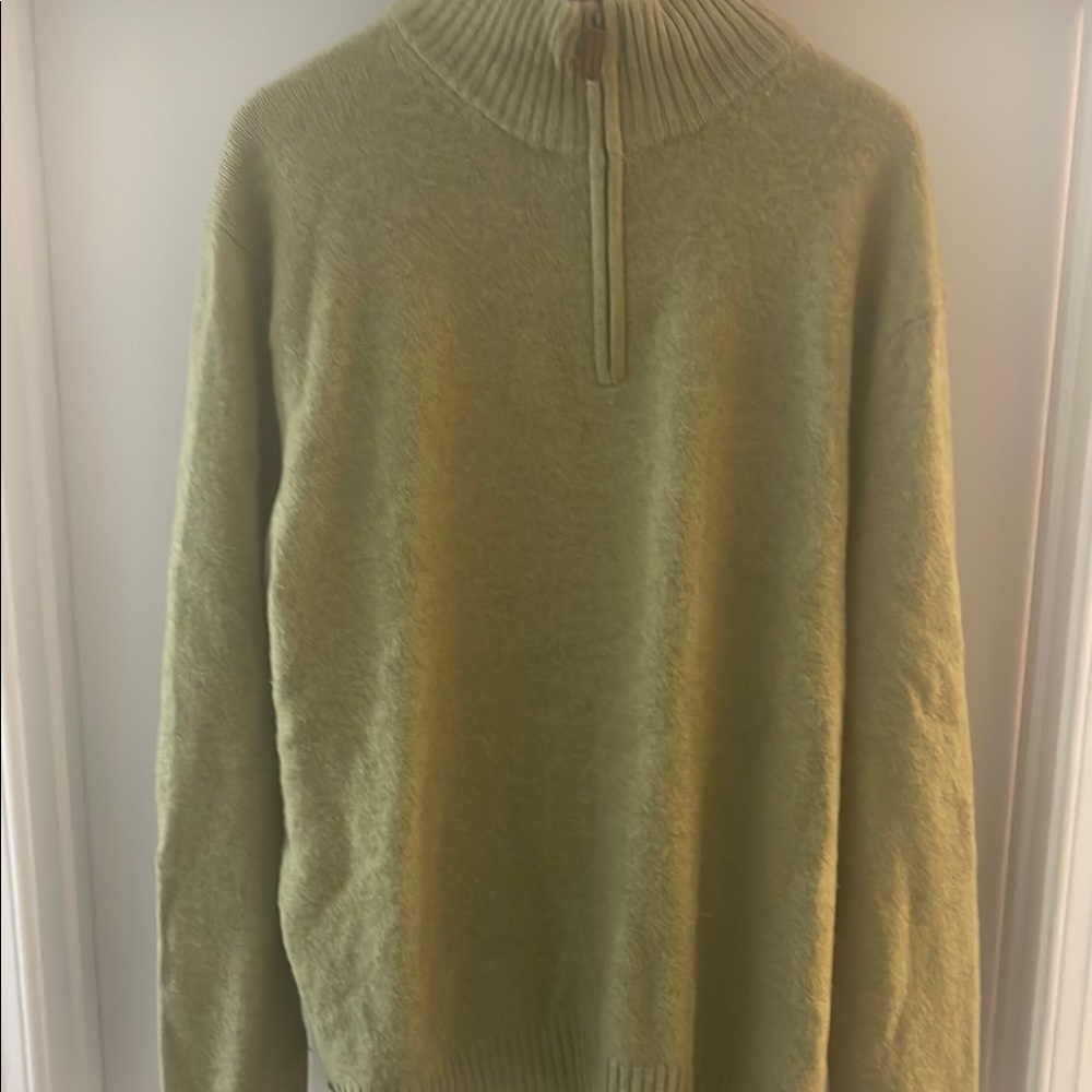 Olive Green Men's Sweater
